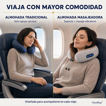 Cojín Cervical Vibratorio – Relájate Donde Quieras