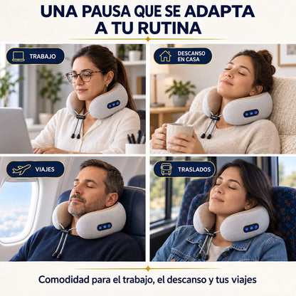 Cojín Cervical Vibratorio – Relájate Donde Quieras