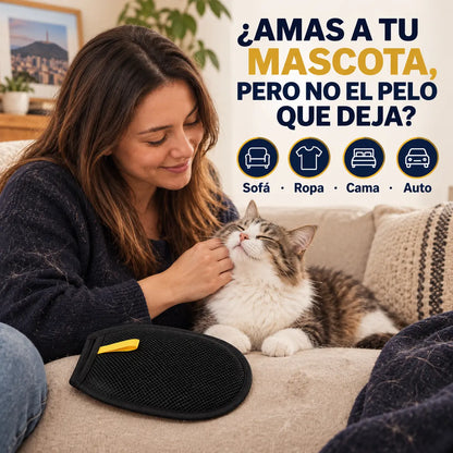 Guante Quita Pelos para Mascotas – Menos Pelo, Más Cariño