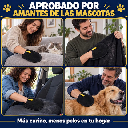 Guante Quita Pelos para Mascotas – Menos Pelo, Más Cariño
